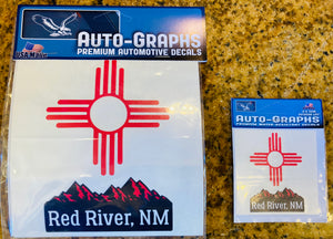 Red River Sticker