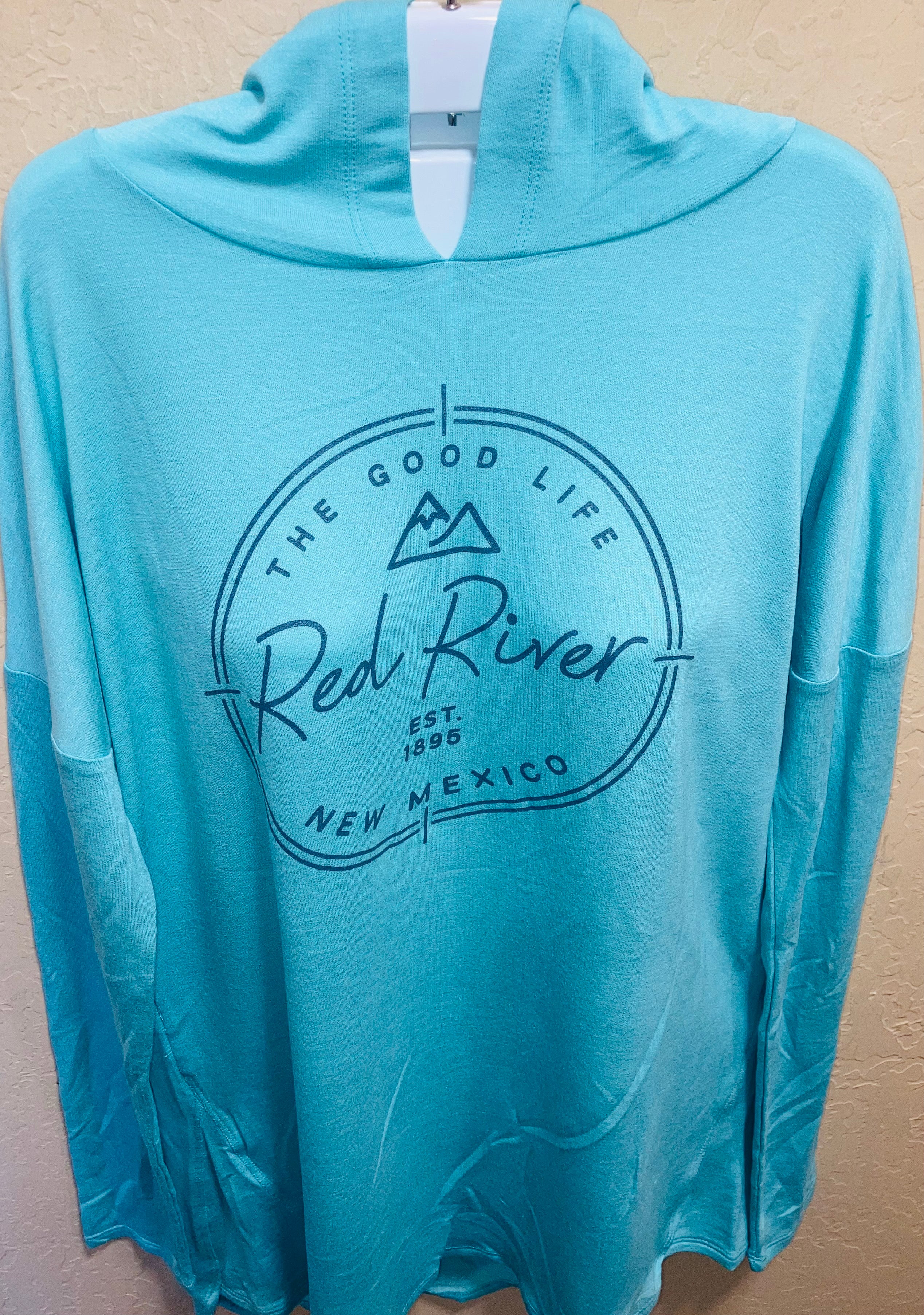 Soft Red River Hooded Tee